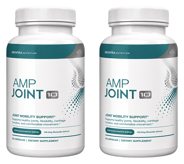 Two bottles of AMP Joint-10